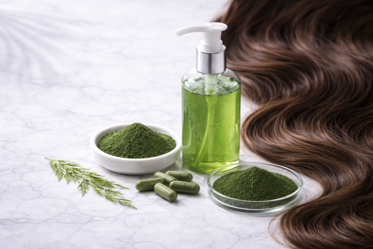 Shampoo con Spirulina máxima